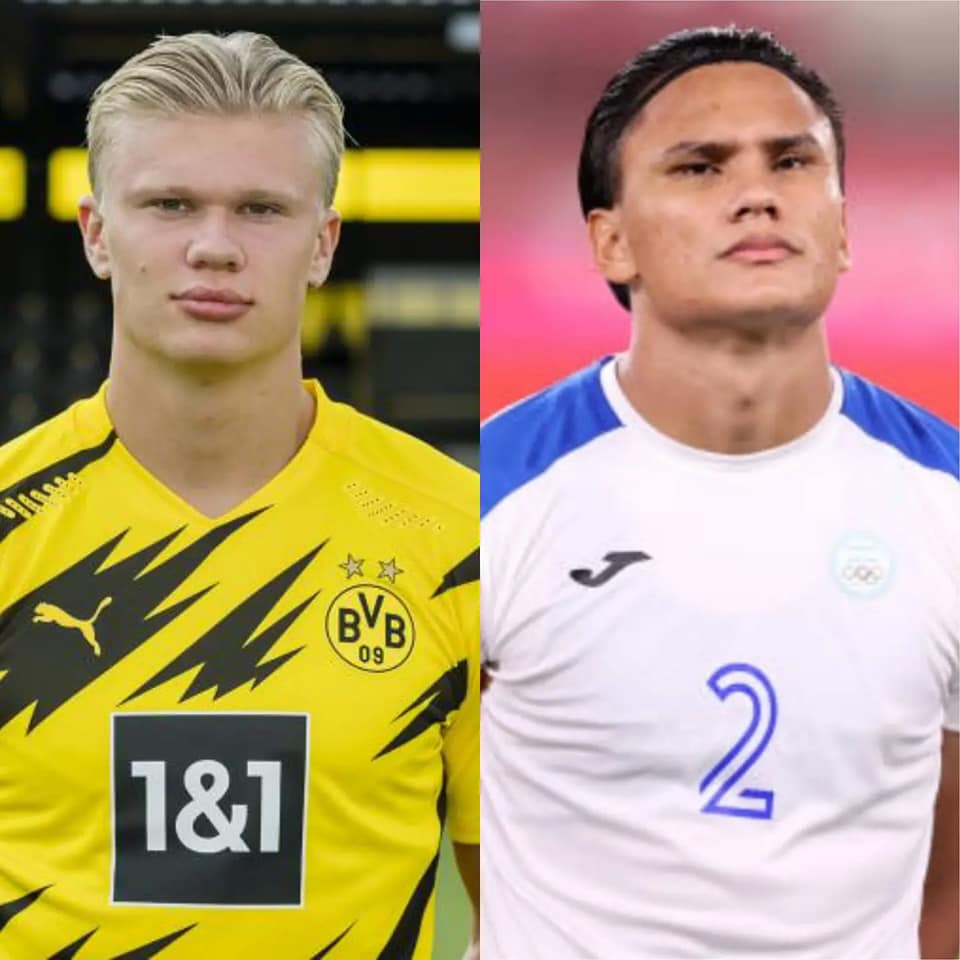 Erling Haaland y Denil Maldonado
