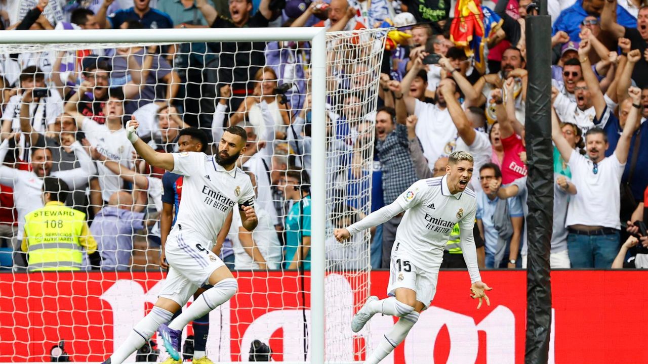 Real Madrid recupera su liderato tras golear al Barcelona en el primer ...