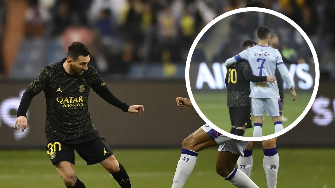 El tremendo gesto de Messi con Cristiano Ronaldo tras su reencuentro en ...