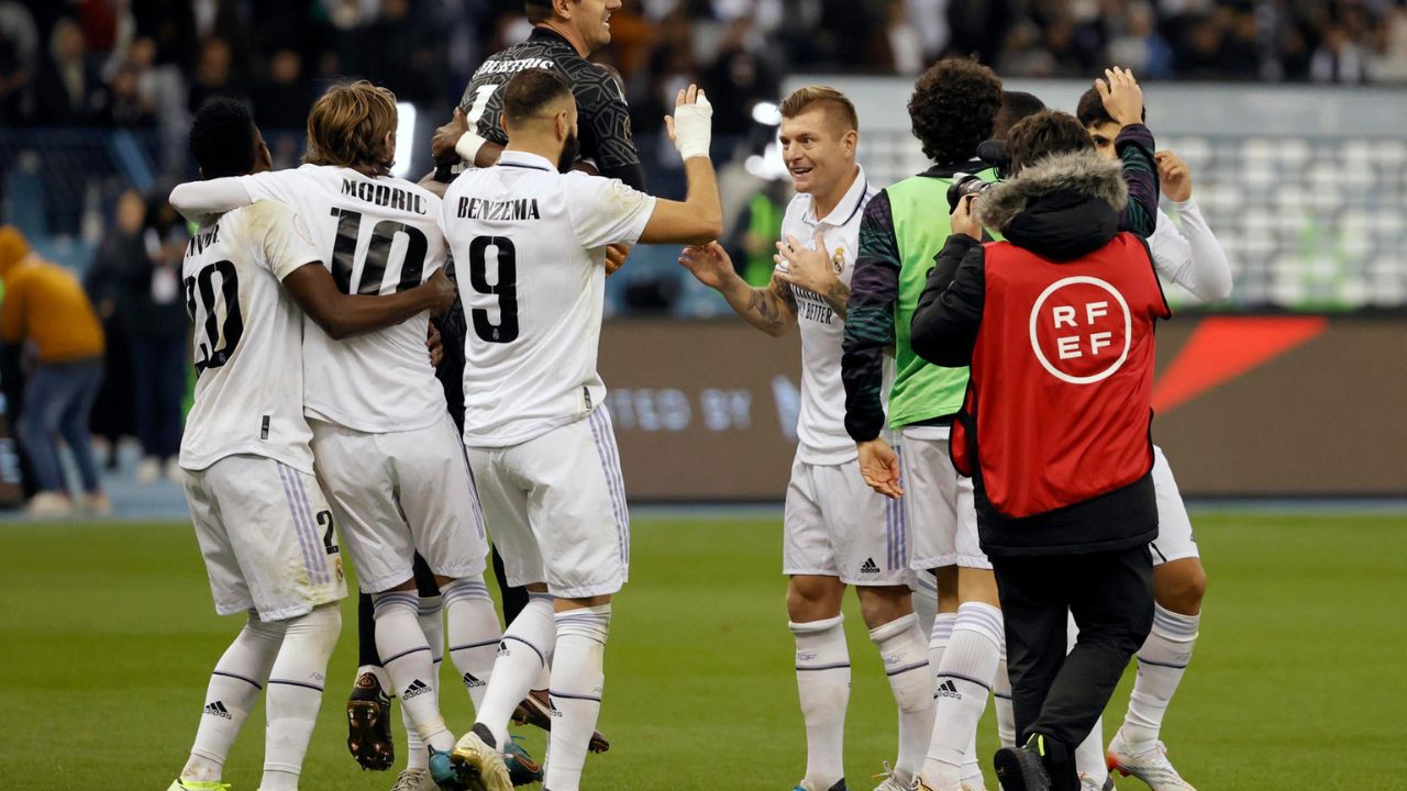 Real Madrid se metió a la final de la Supercopa de España tras ganar en ...