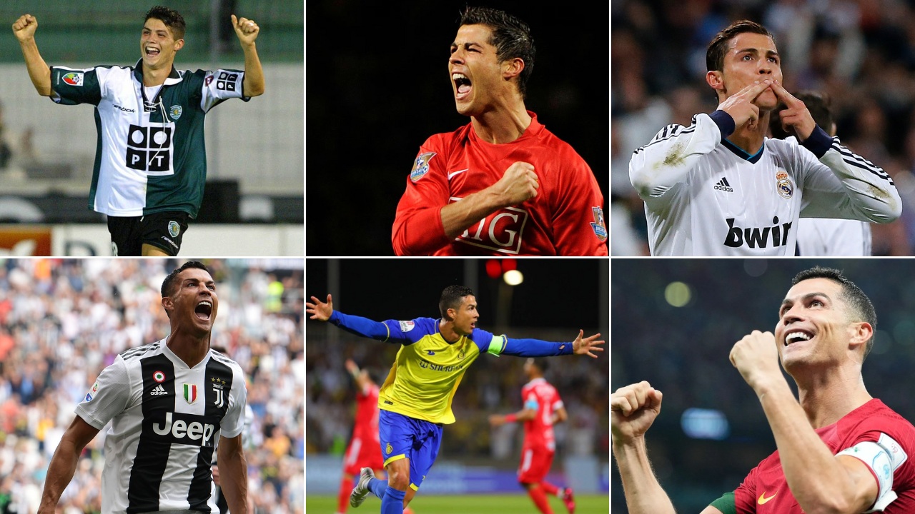 Goles de Cristiano Ronaldo en su carrera, ¿cuántos tiene y cuántos