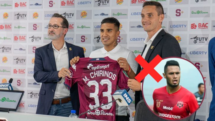 Michaell Chirinos suelta frase que no gustará a Alex López en su presentación con Saprissa