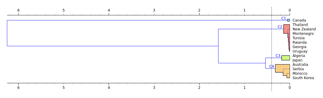 Similitude entre les Pays. Malgré leurs différentes stratégies, la lutte contre le coronavirus semble être la même dans chaque pays.