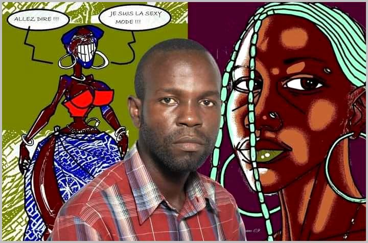 Lndryman, artiste-plasticien camerounais qui a provoqué le buzz sur la toile. Source: Facebook /CC