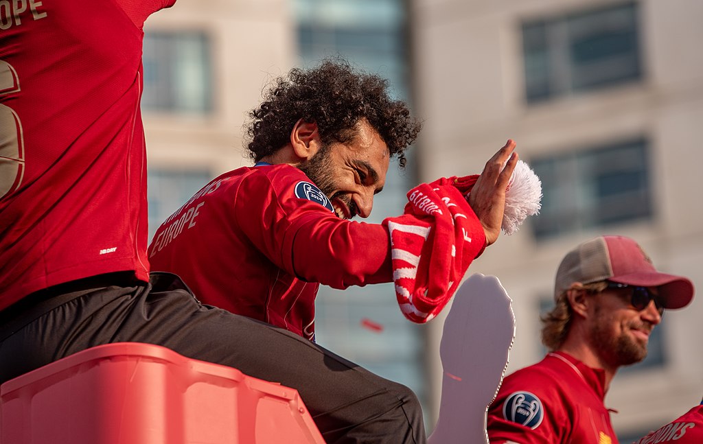 Mohamed Salah par Eric The Fish - Wikimédia Commons CC BY 2.0