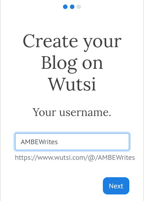 Step 2: Account Creation