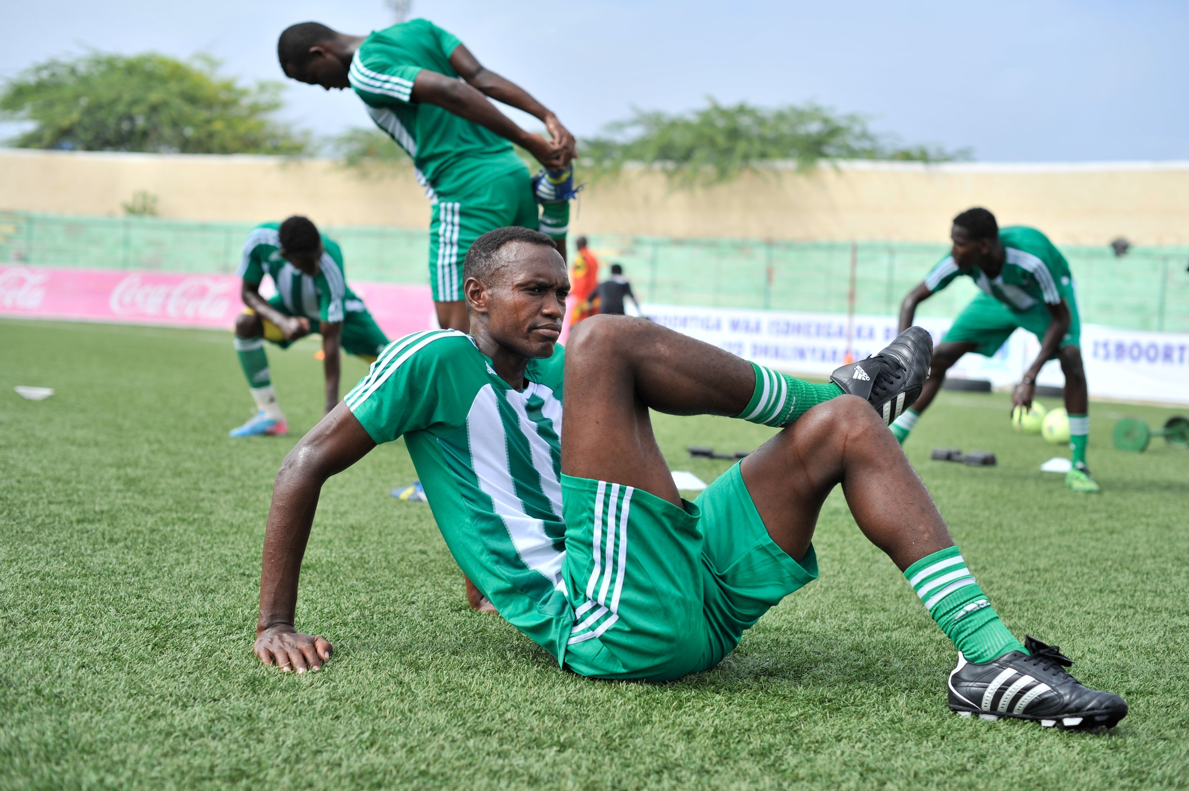 Joueur Africain par AMISOM - Iwaria