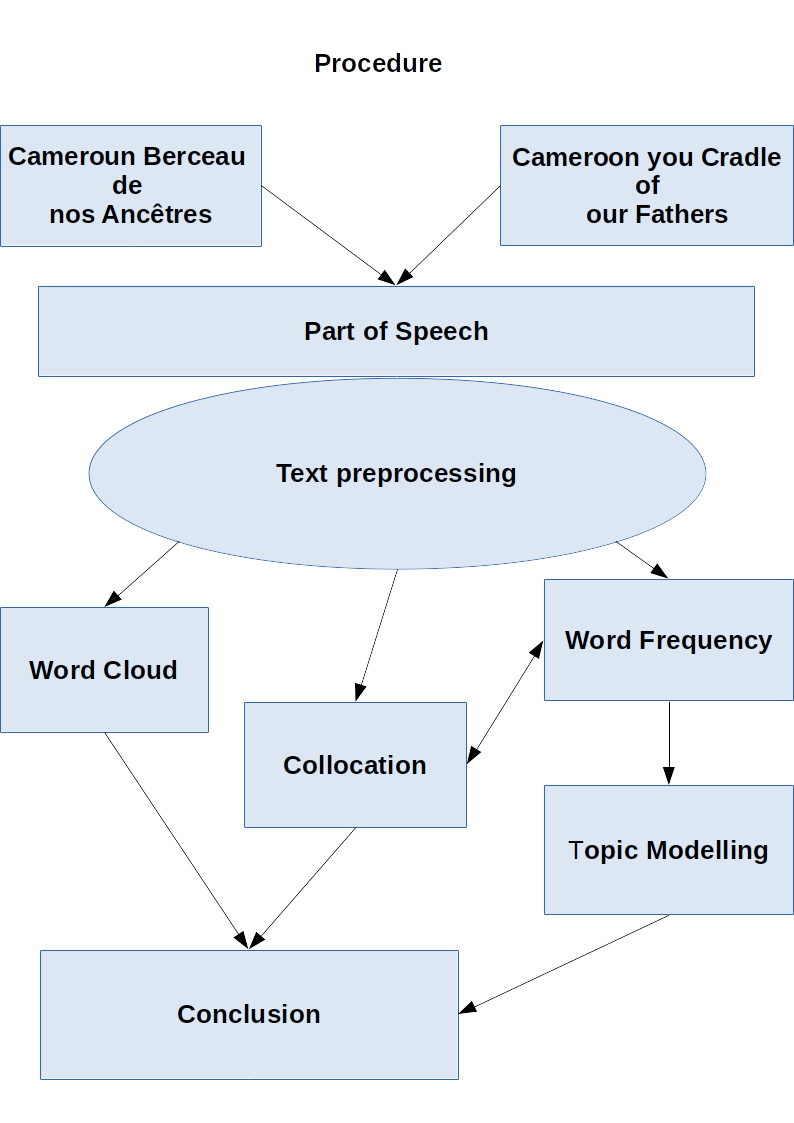 Natural Language Processing Technology procedure for this task