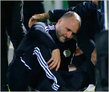 Djamel Belmadi était effondré à l