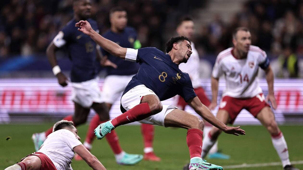 Zaïre Emery au moment de sa blessure&nbsp;