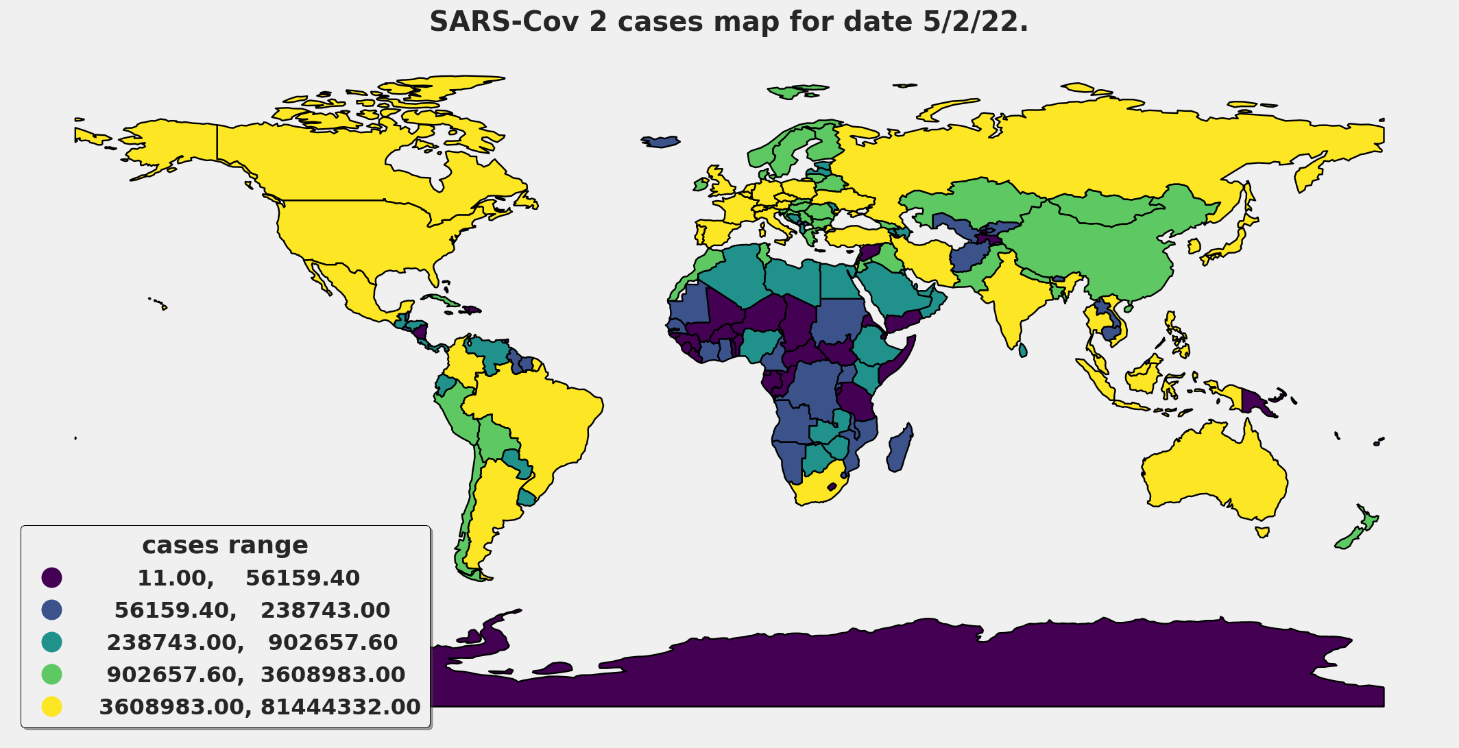 Coronavirus 2020-2023: Le commencement