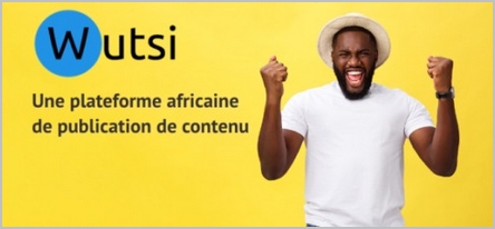 Wutsi est une plateforme africaine de publication de contenus. Source: afrohustler.com /CC-BY