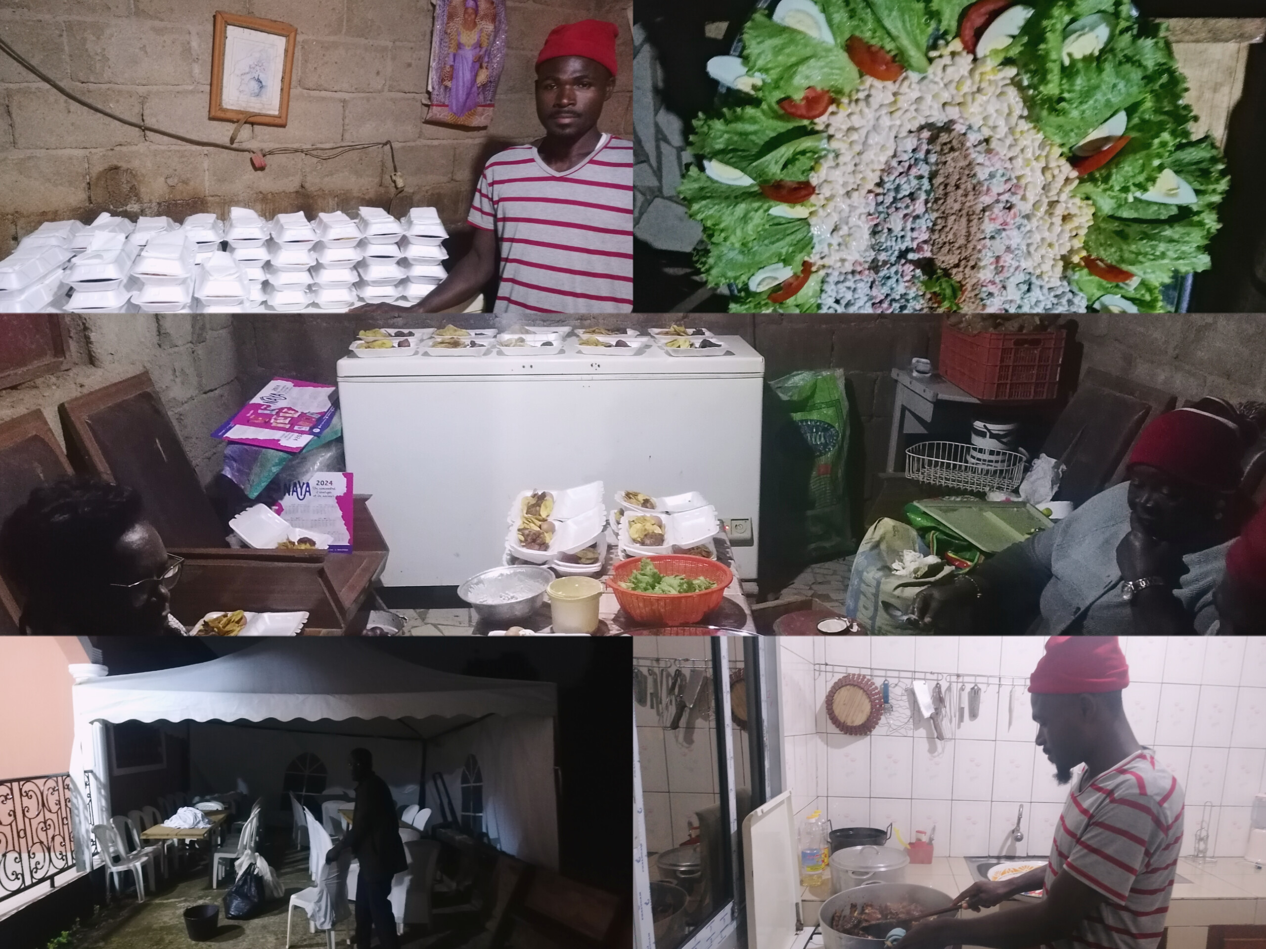 Images des préparatifs&nbsp;