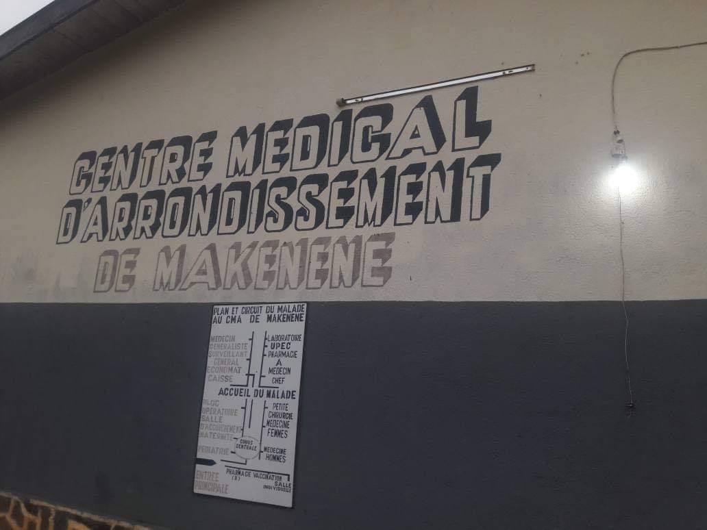 Photo de l’hôpital central de makénéné// image sous autorisation.&nbsp;