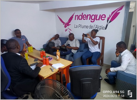 La conférence de présentation a été organisée par Ndengue consulting. Crédit photo: Ecclésiaste Deudjui. /CC-BY