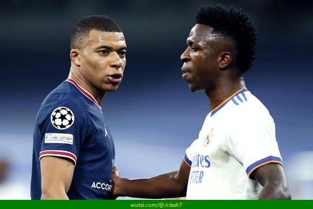 Kylian Mbappè ne peut pas évoluer à son meilleur qui est déjà occupé par Vinicius. Source: sudinfo.be /CC-BY