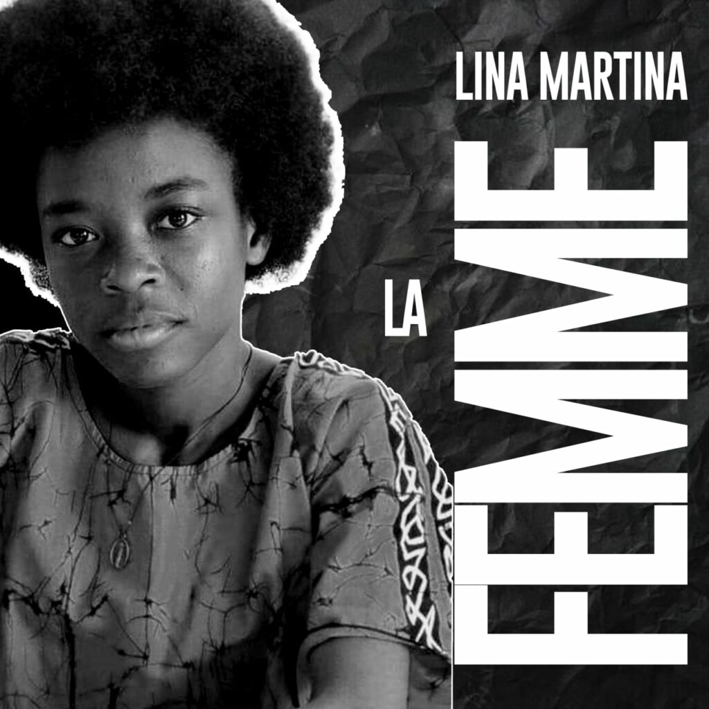Cover single Lina Martina – La femme. Crédit : Lina Martina