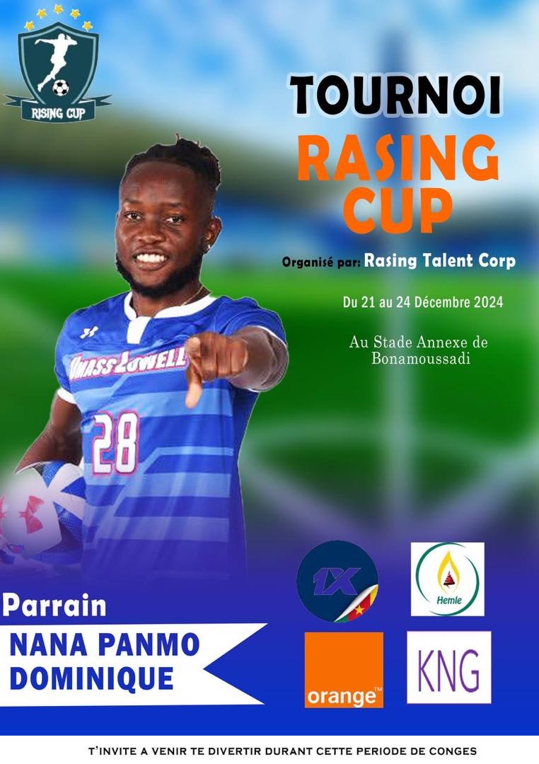 Le tournoi Rasing cup débarque à Douala 