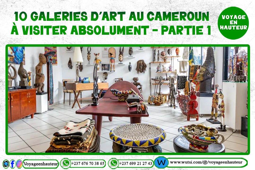 10 galeries d’art au Cameroun à visiter absolument - Partie 1 Douala