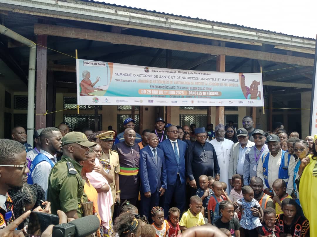 Vaccination et Semaine de santé : lancement de la campagne à Douala