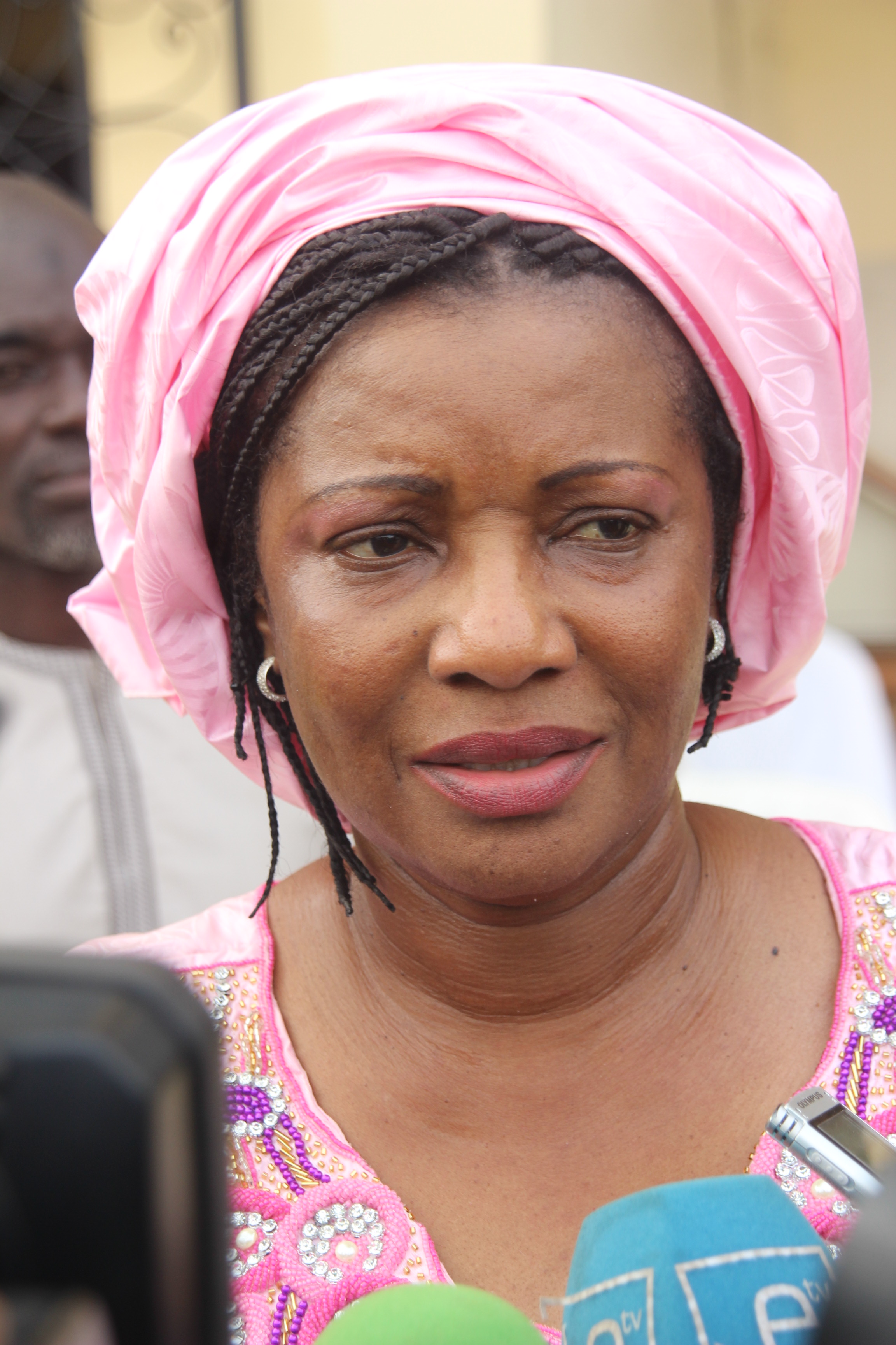 Madame Denise Fampou, Maire de Douala 2ème&nbsp;
