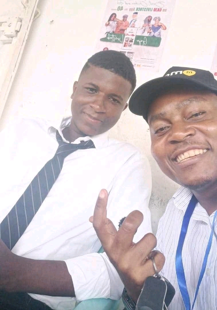 Christian Deutou et son oncle Ecclésiaste Deudjui&nbsp;