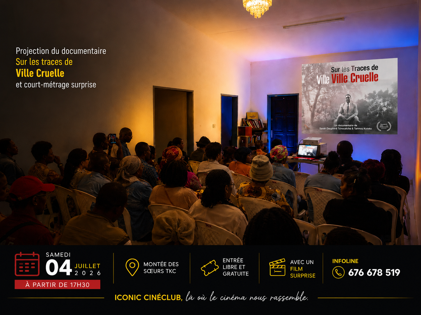 Iconic Cinéclub : (re)découvrir Ville cruelle de Mongo Beti à travers l'image