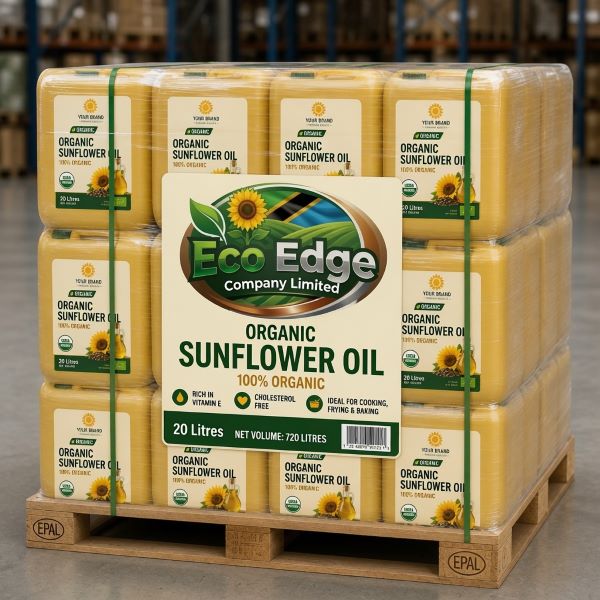 Sunflower Oil for Sale in France from Tanzania: Buy Premium Quality from Eco Edge Company Limited