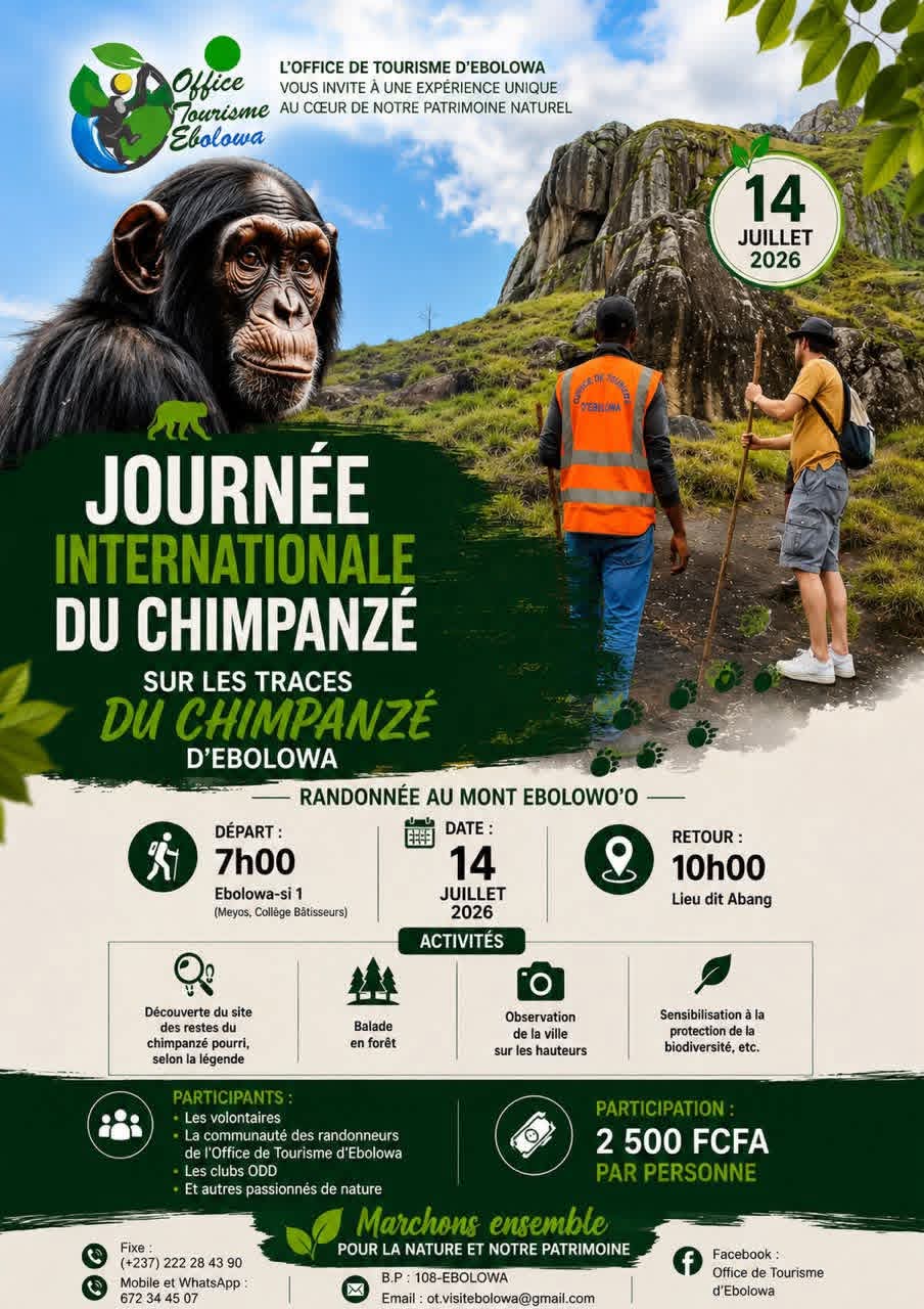 Le mont Ebolwo’o. Crédit : Office du tourisme D
