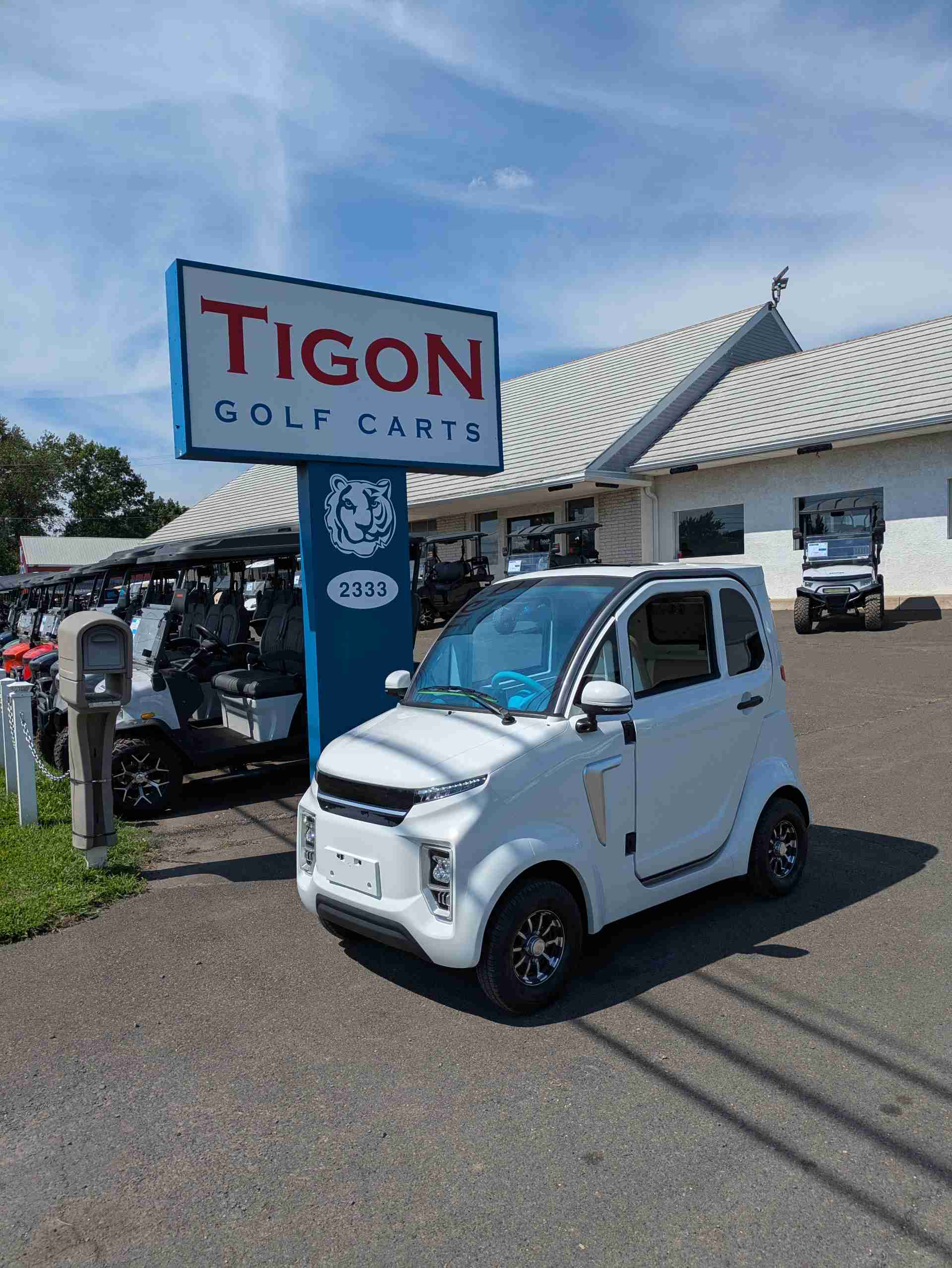2026 SEMMC EV F8 MINI White