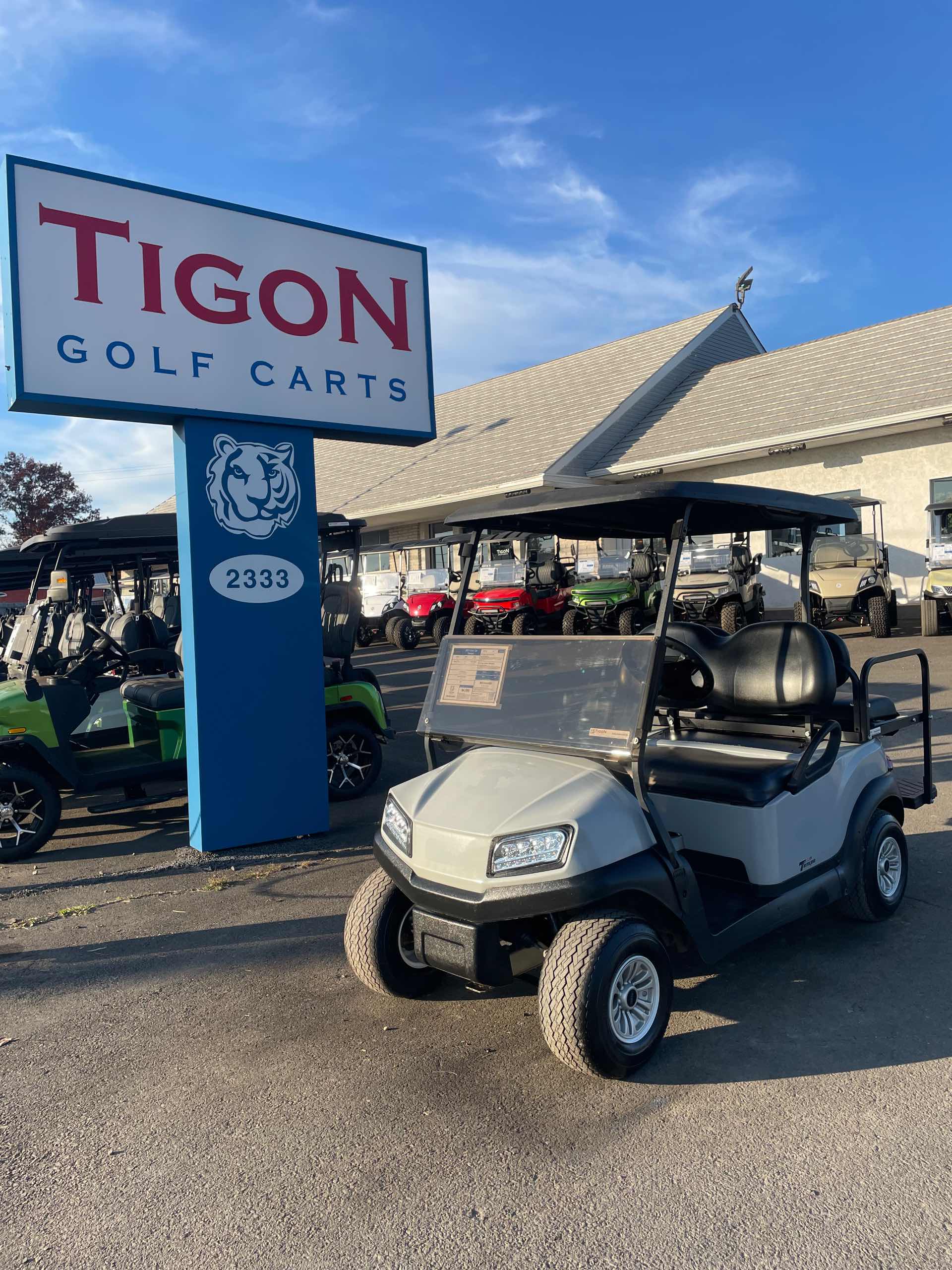 2021 Club Car Tempo in Gray Golf Cart