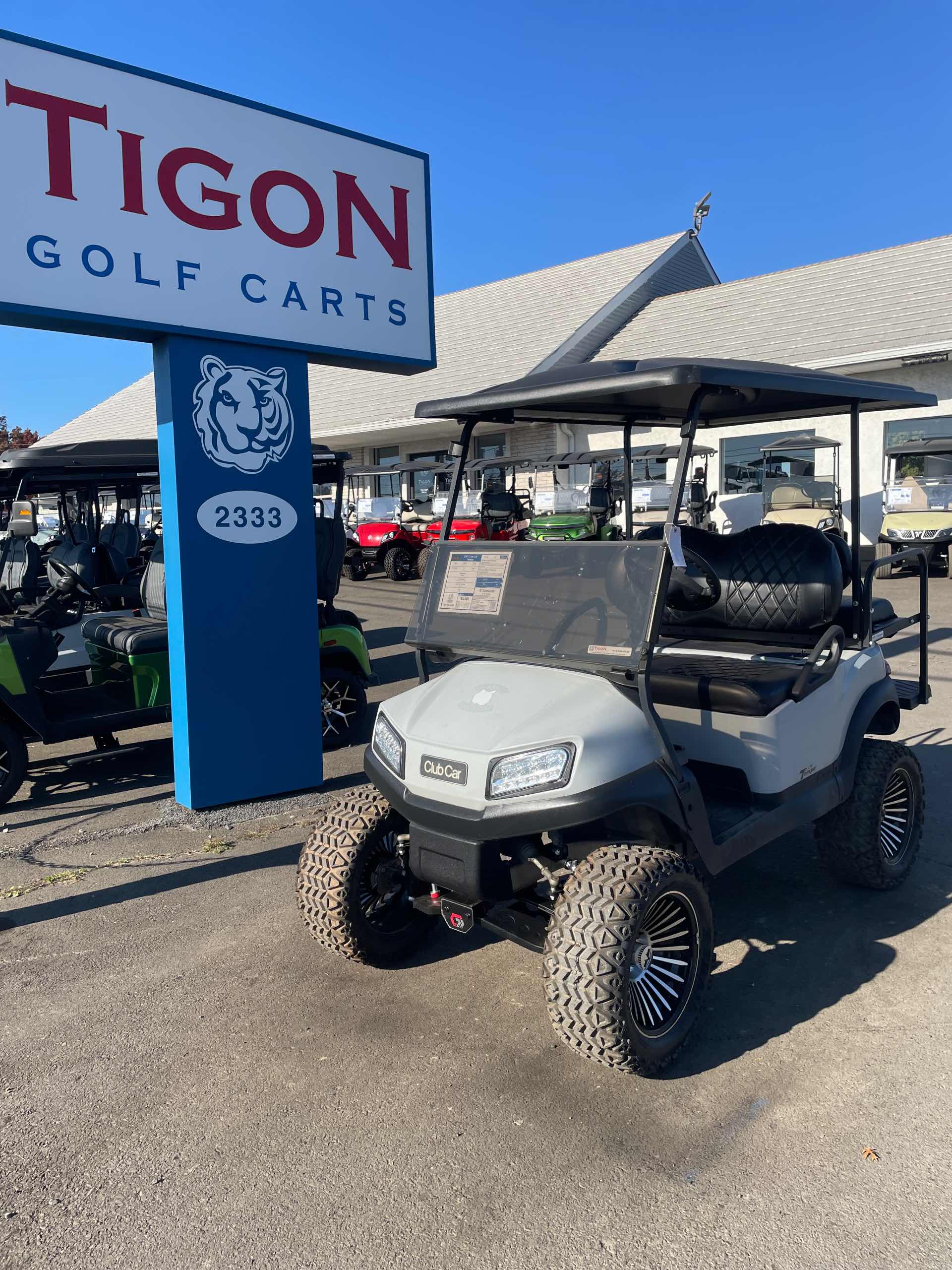 2021 Club Car Tempo in Gray Golf Cart