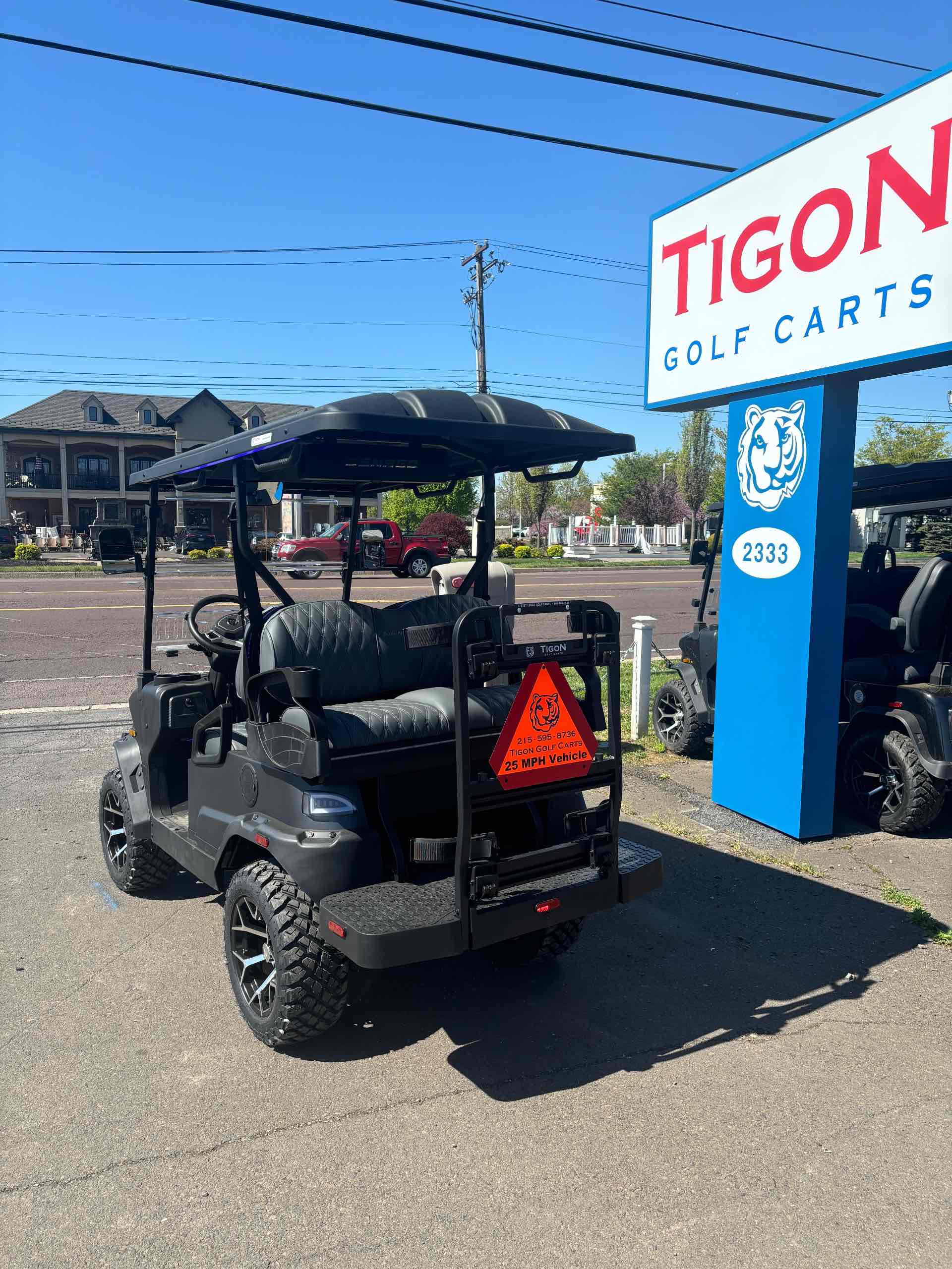 2026 Denago Nomad XL Matte Black golf cart in Matte Black — photo 3 of 4, Hatfield, PA