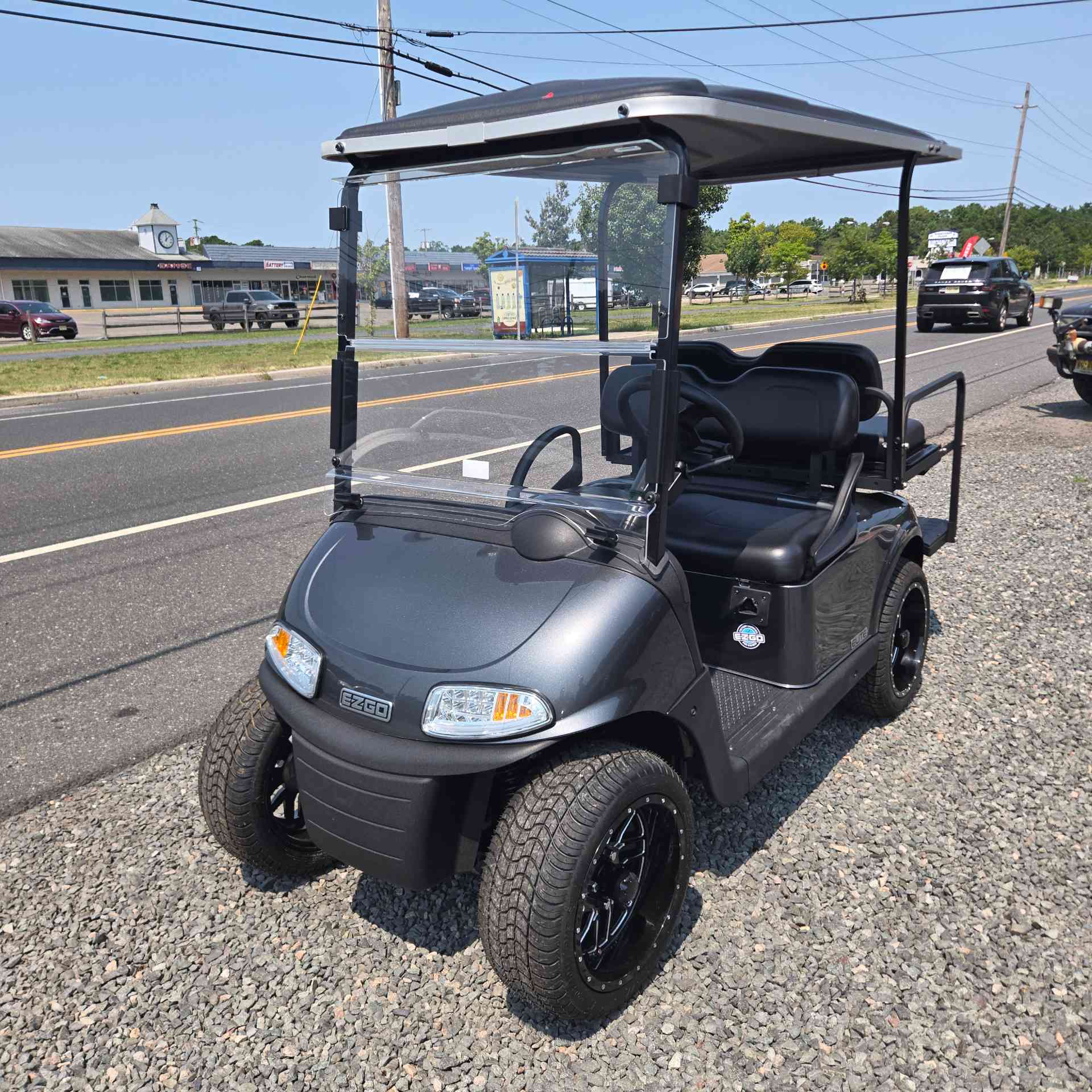 Used 2021 EZGO RXV Golf Cart in Gray for sale at TIGON Waretown, NJ