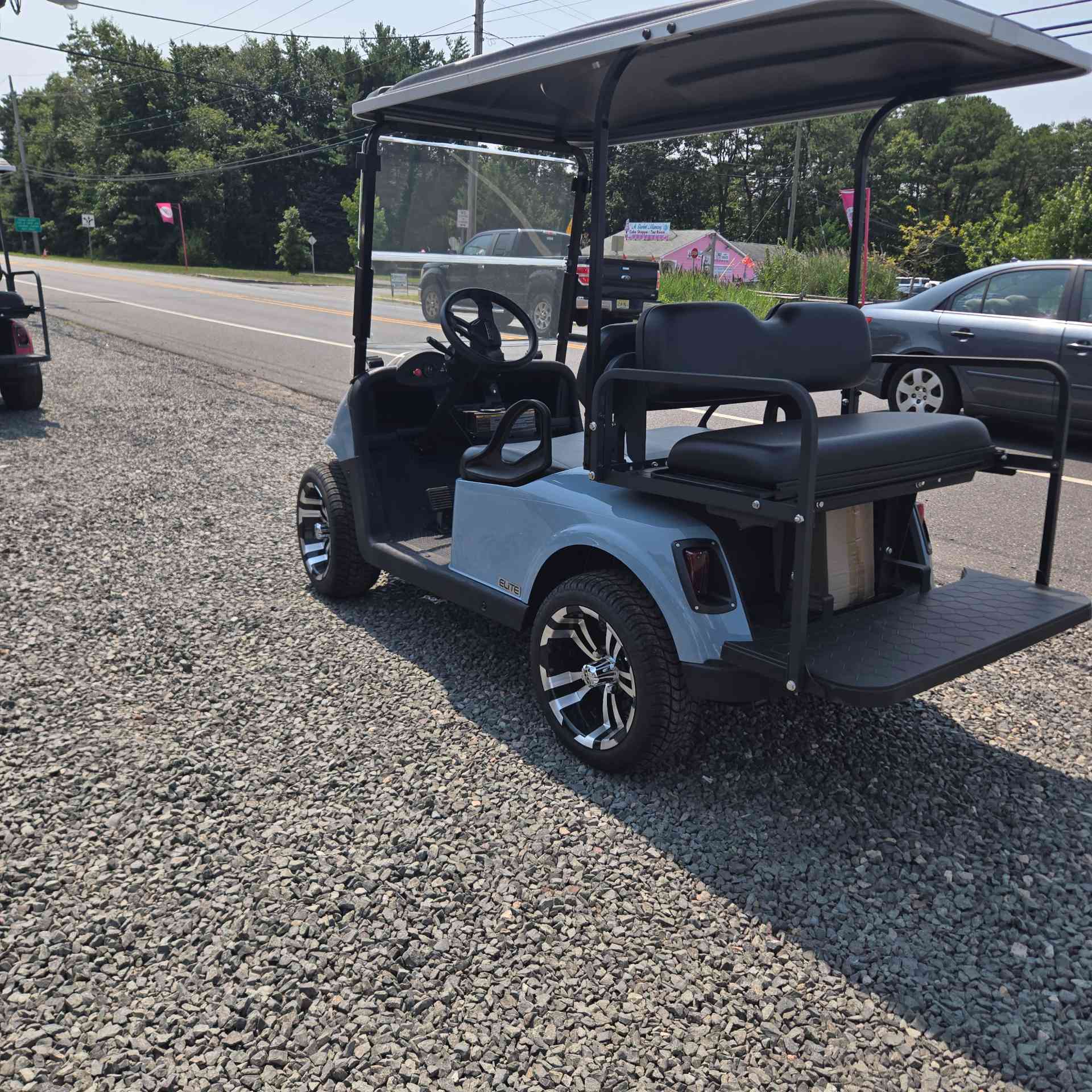 2021 EZGO RXV Blue golf cart in Blue — photo 3 of 5, Waretown, NJ