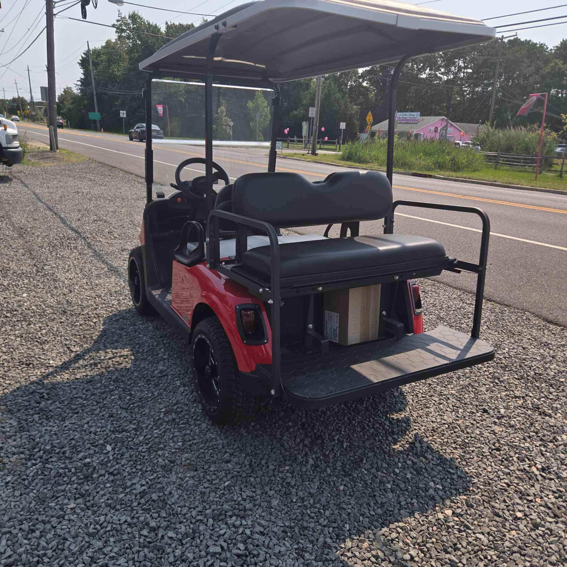 2021 EZGO RXV Red golf cart in Red — photo 3 of 4, Waretown, NJ