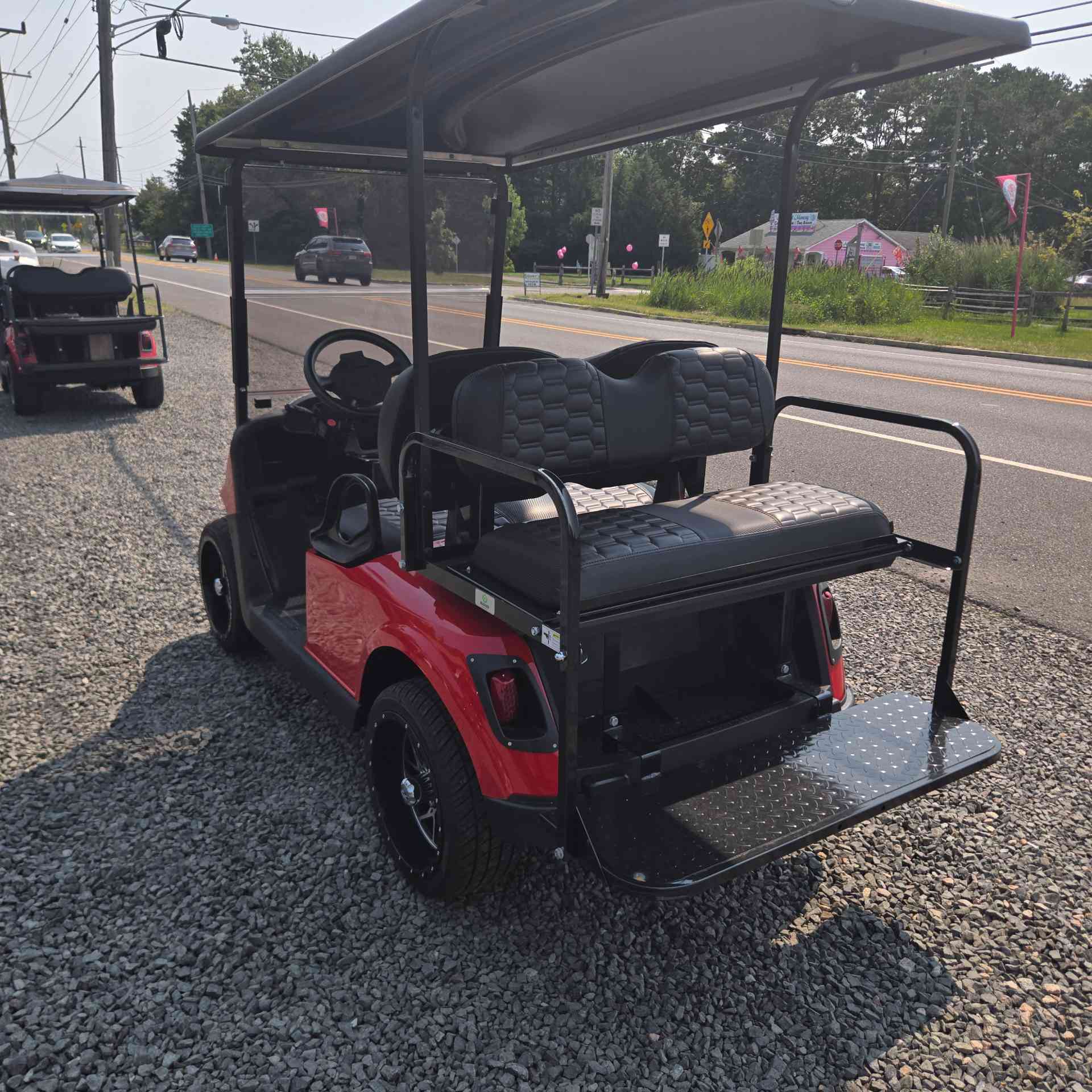 2021 EZGO RXV Red golf cart in Red — photo 3 of 4, Waretown, NJ
