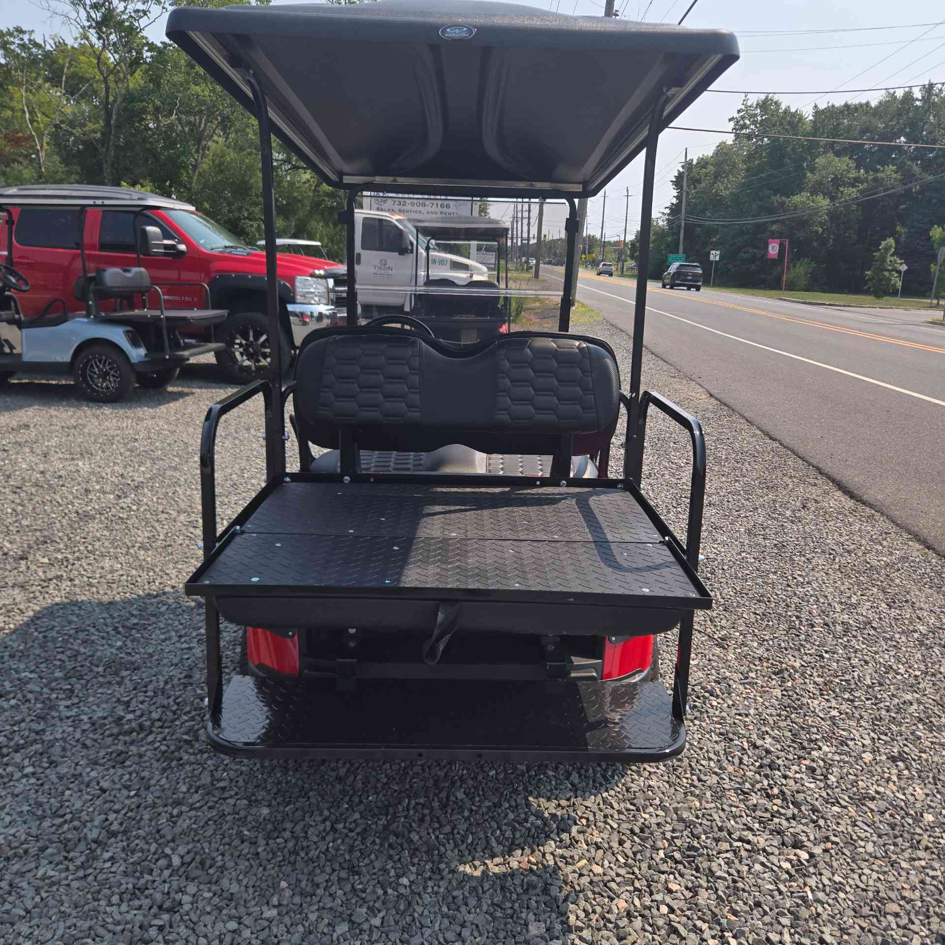 2021 EZGO RXV Red golf cart in Red — photo 4 of 4, Waretown, NJ