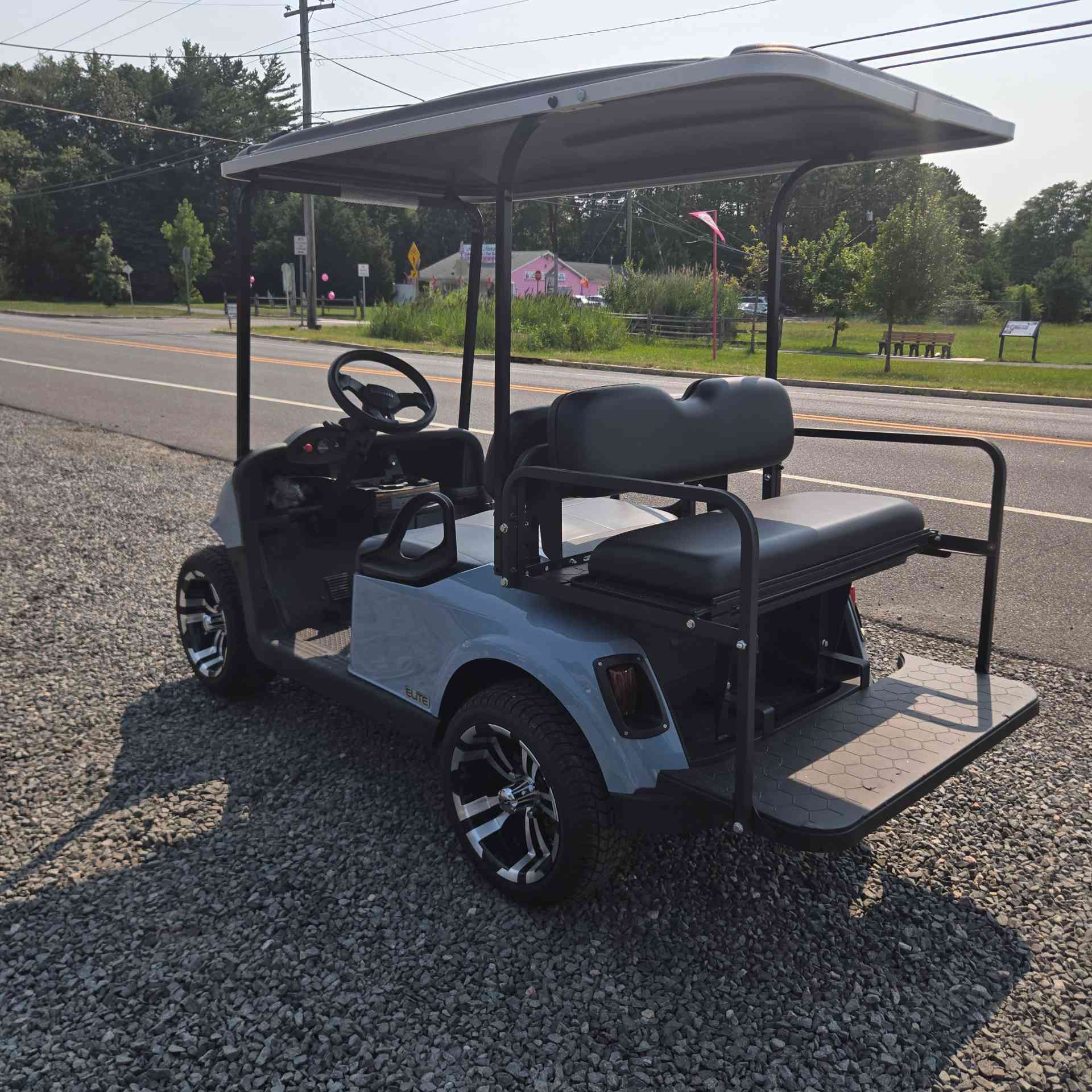 2021 EZGO RXV Blue golf cart in Blue — photo 3 of 4, Waretown, NJ