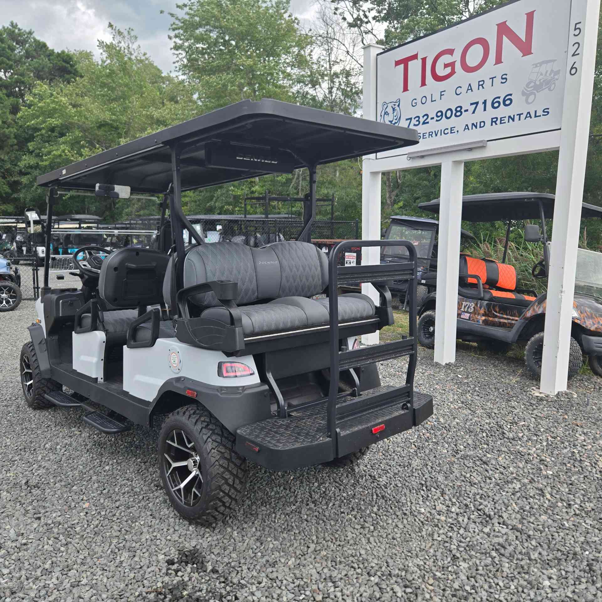 2026 Denago Rover XL6 Matte White golf cart in Matte White — photo 3 of 4, Waretown, NJ