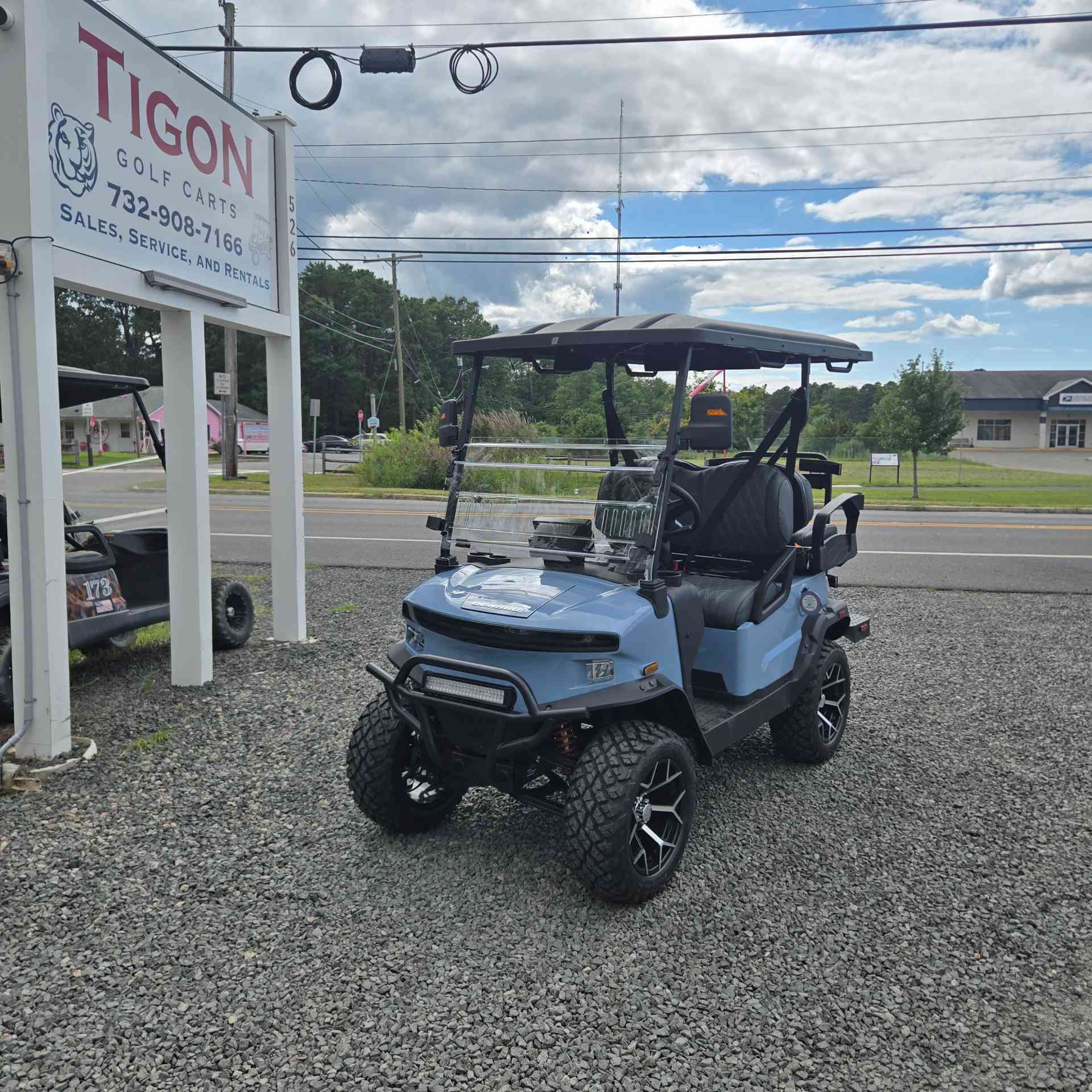2026 Denago Nomad XL Glacier golf cart for sale in Waretown, NJ — July 4th Golf Cart Sales Event