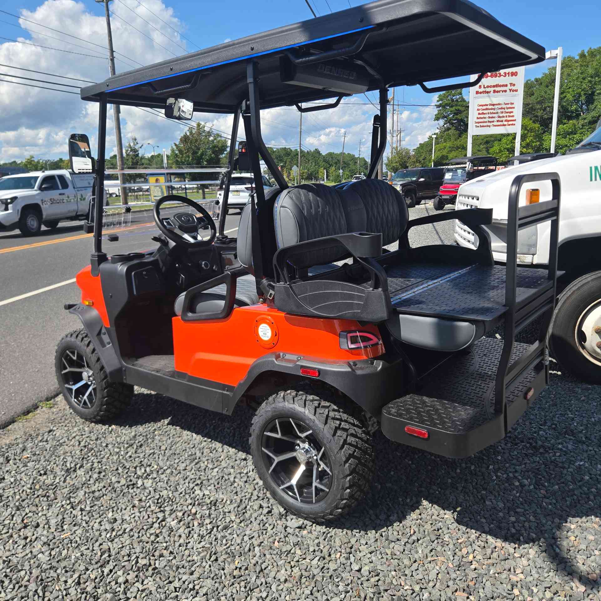 2026 Denago Nomad XL Lava golf cart in Lava — photo 3 of 4, Waretown, NJ