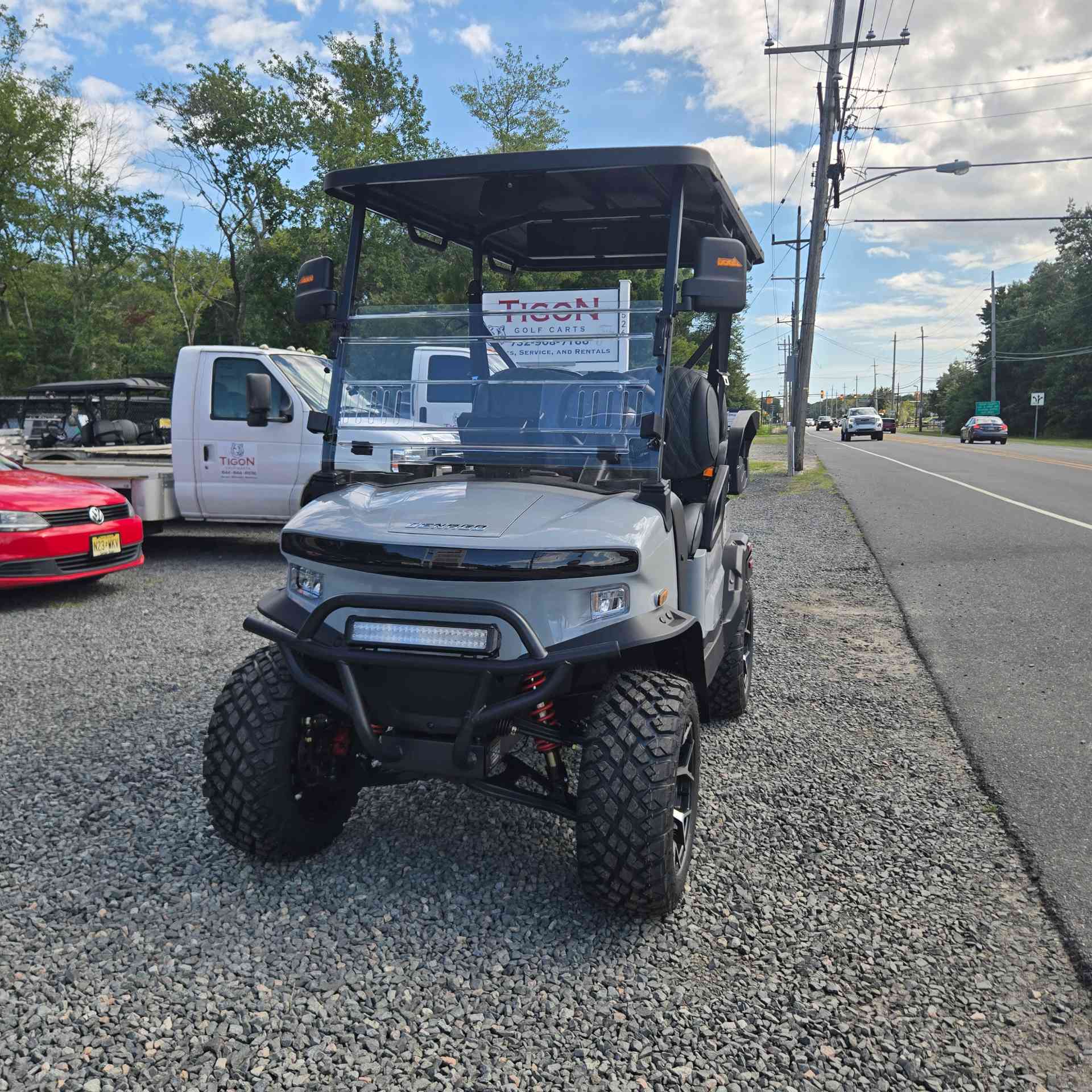 2026 Denago Nomad XL Golf Cart in Gray for sale at TIGON Waretown, NJ