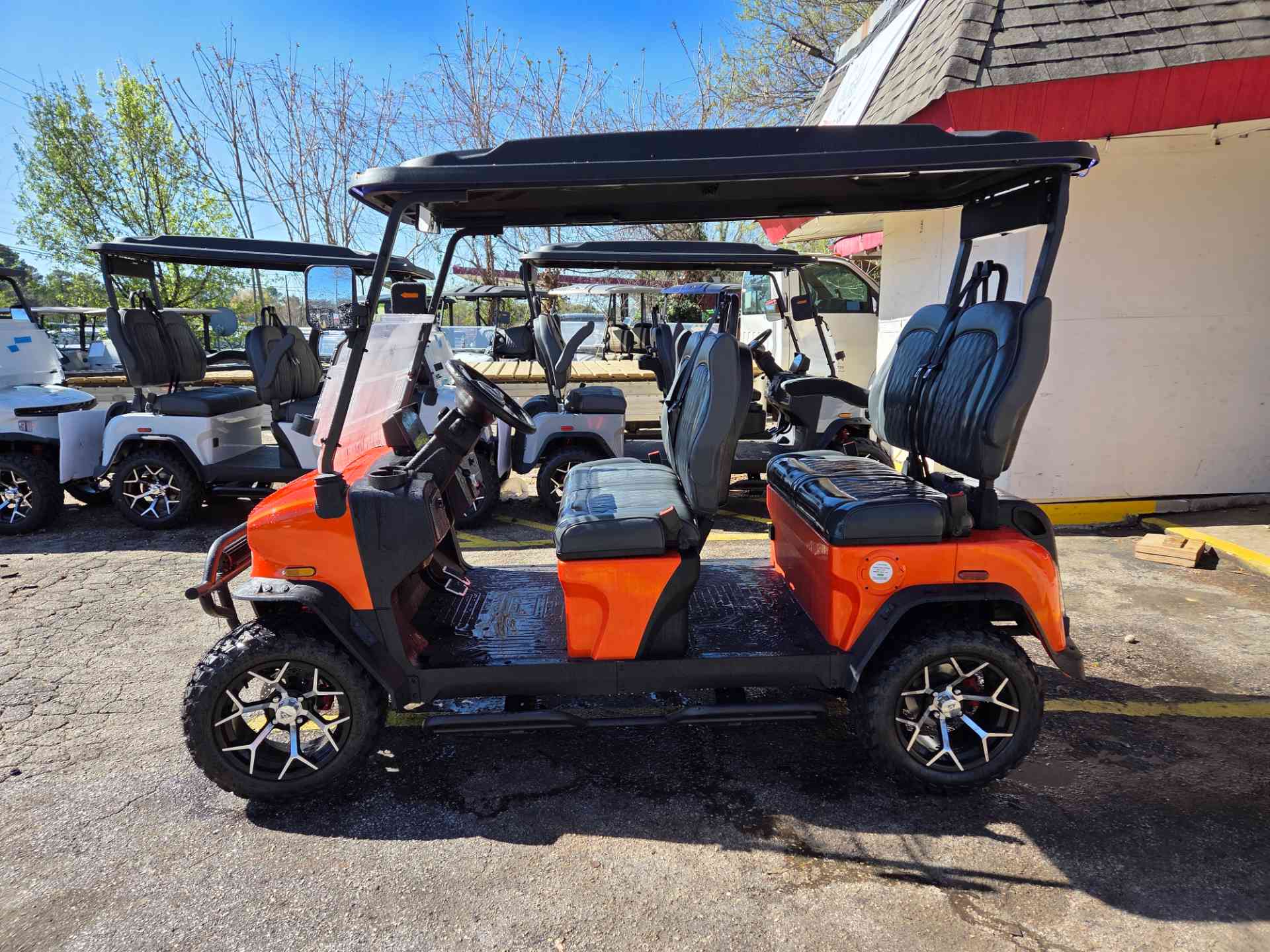 2026 Denago Rover XL Lava golf cart in Lava — photo 2 of 4, Raleigh, NC