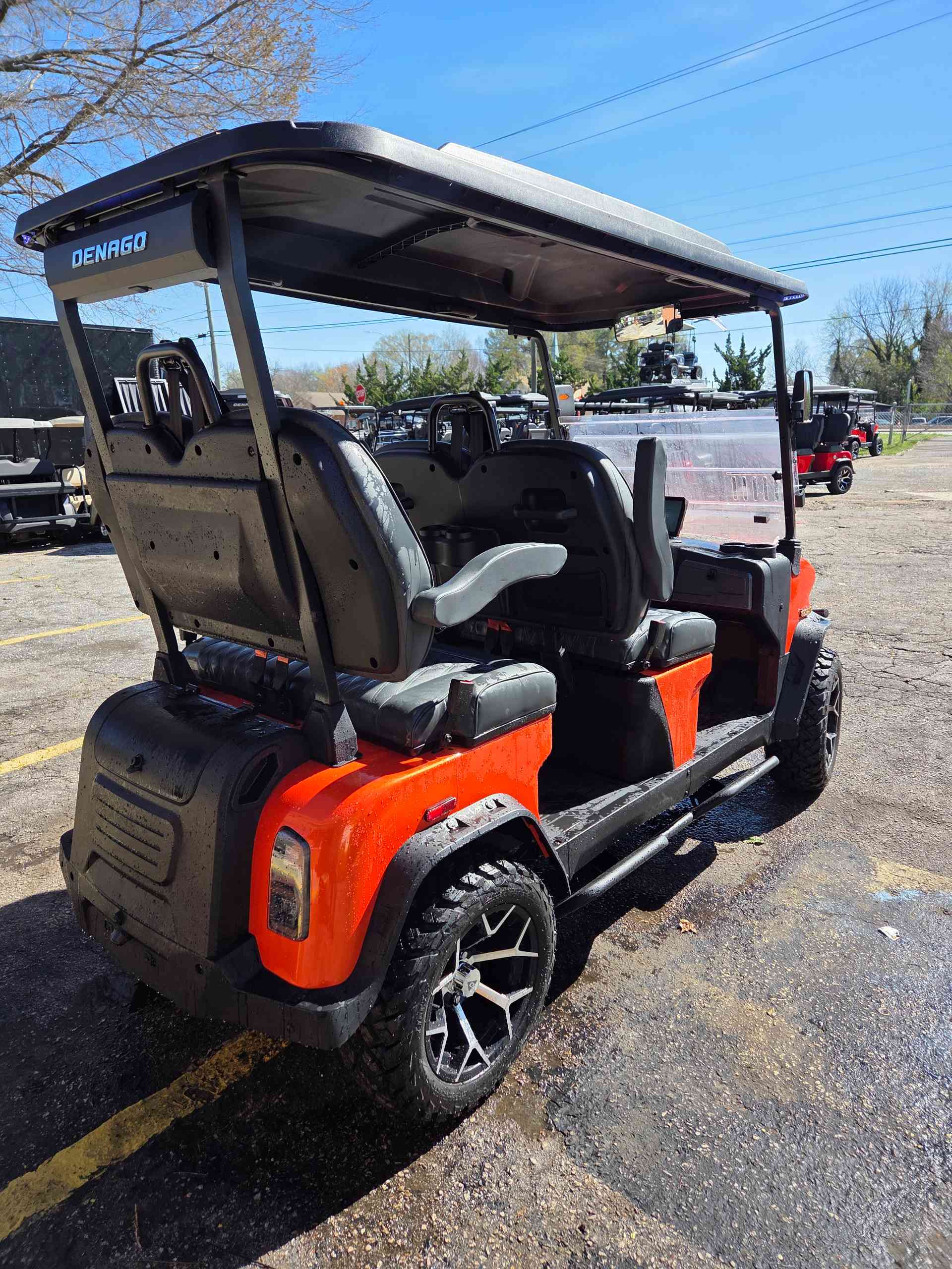 2026 Denago Rover XL Lava golf cart in Lava — photo 4 of 4, Raleigh, NC