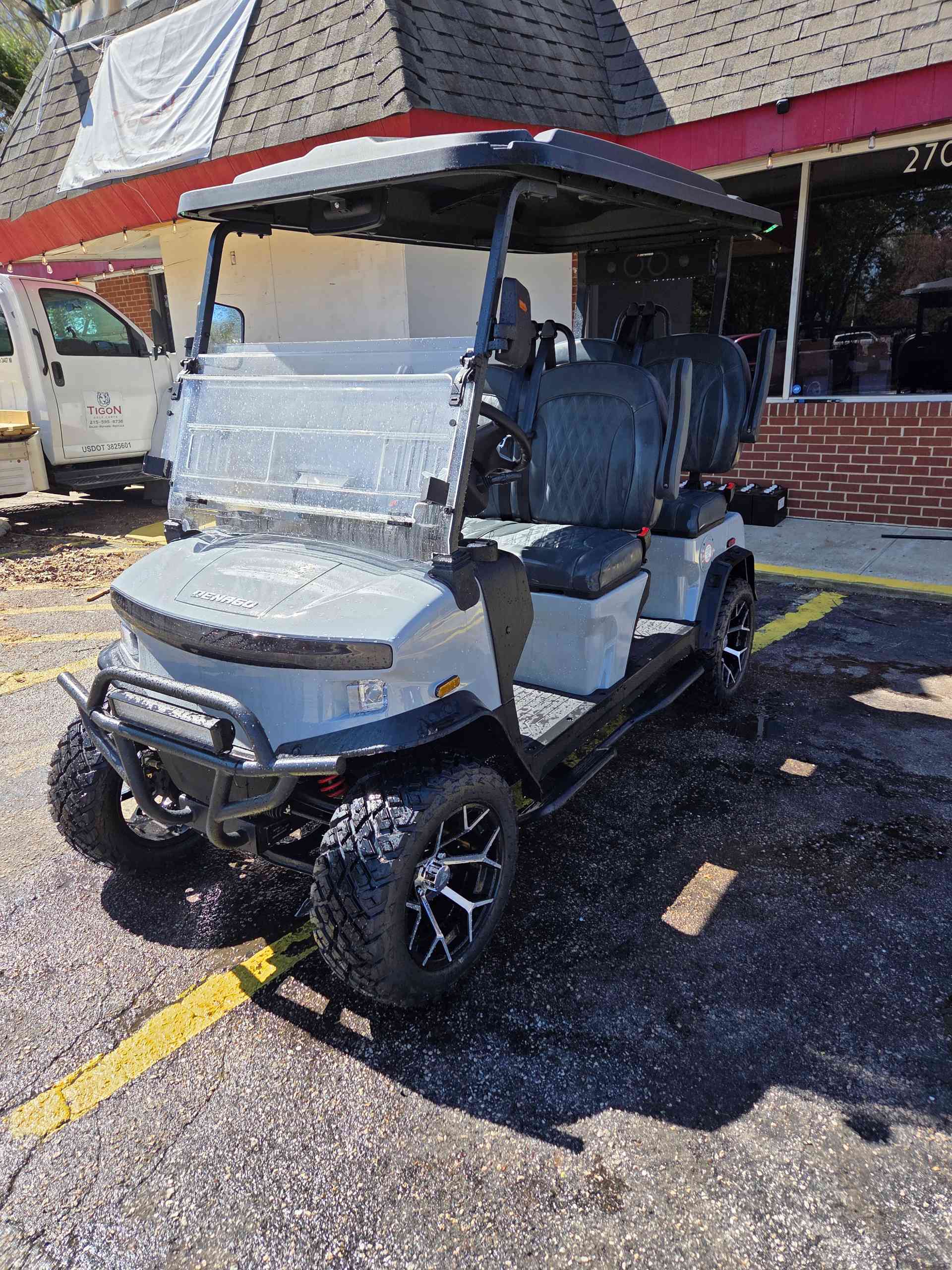 2026 Denago Rover XL Golf Cart in Gray
