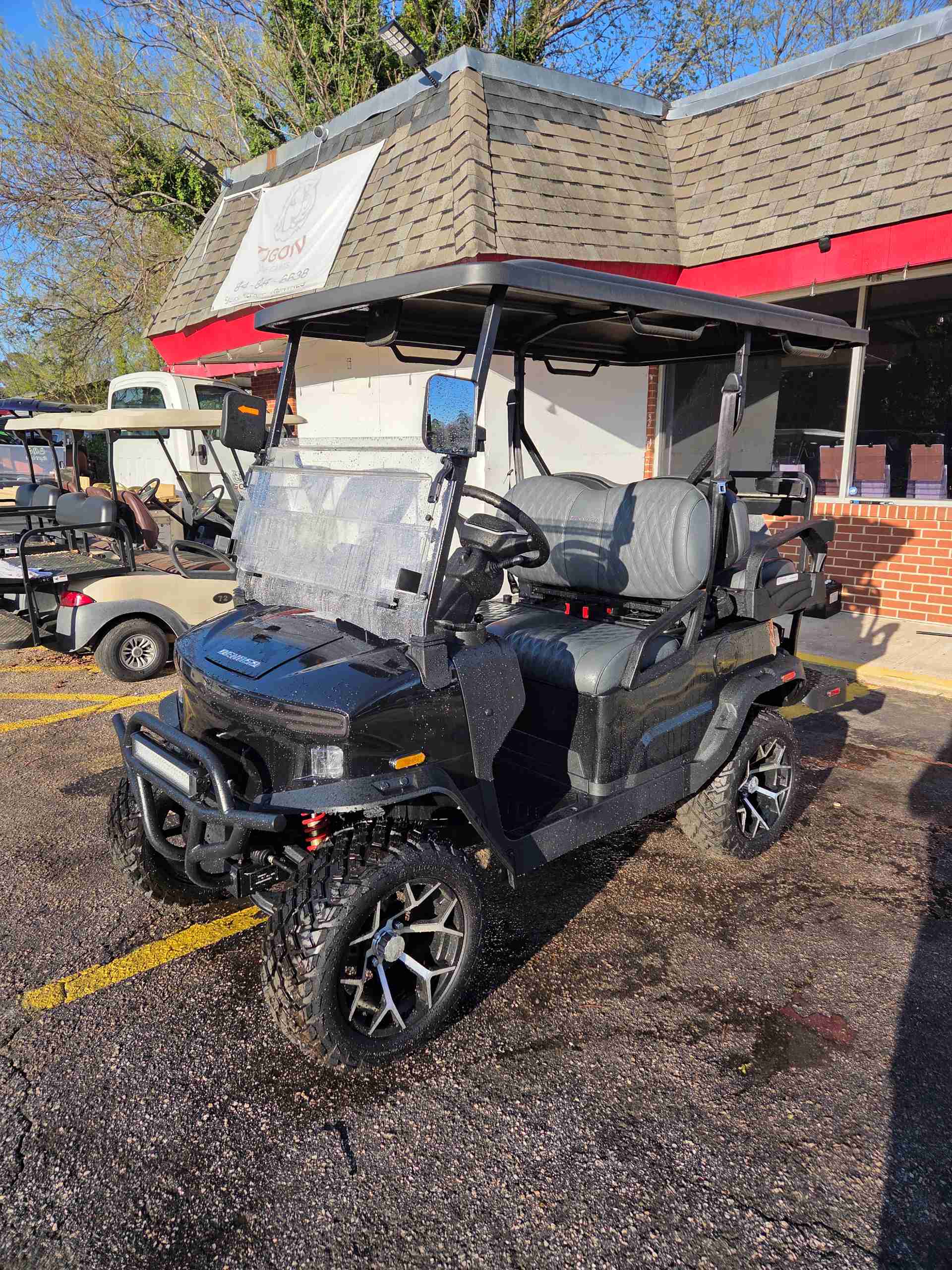 2026 Denago Nomad XL Golf Cart in Black