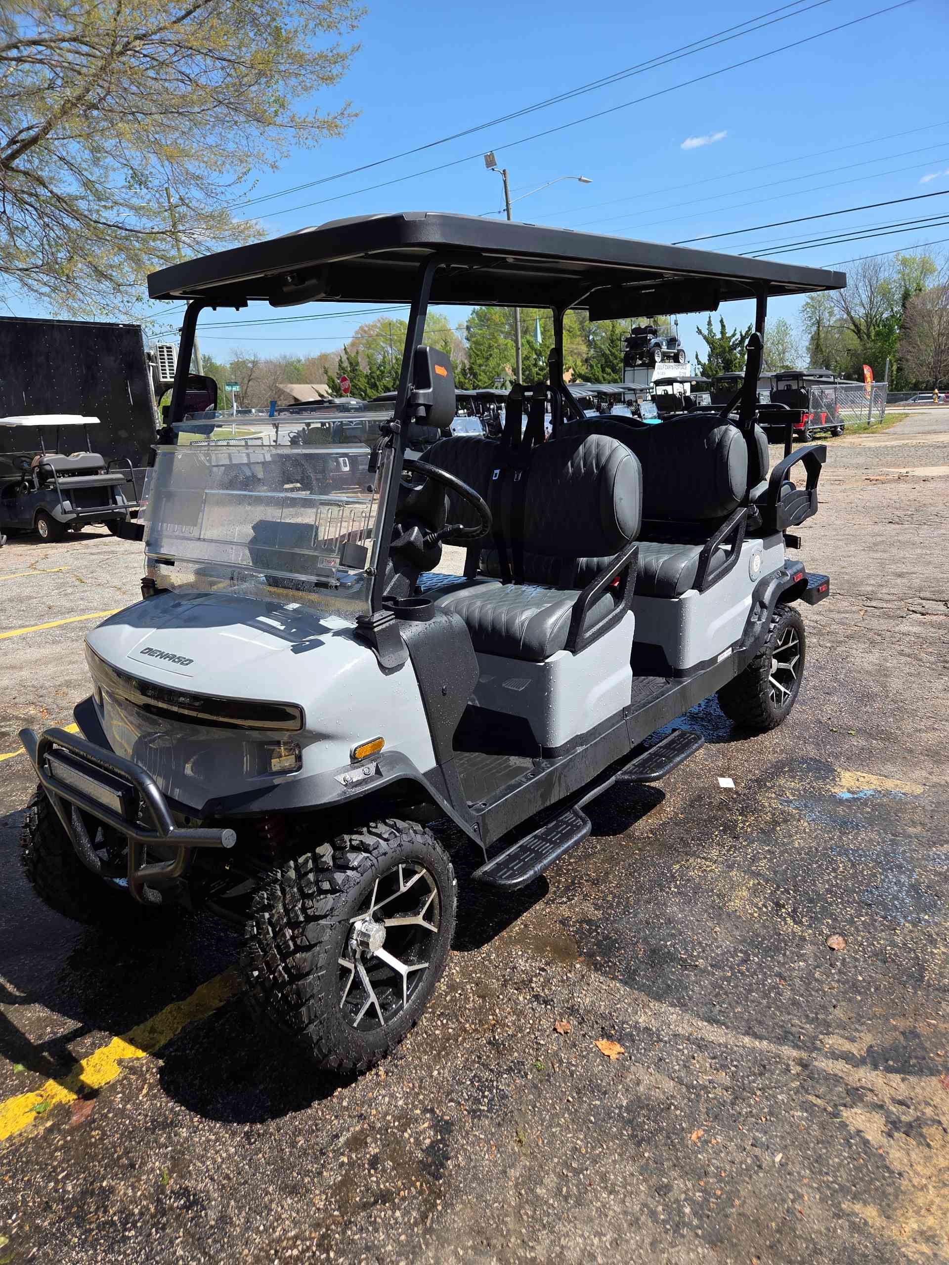 2025 Denago Rover XL6 Golf Cart in Gray
