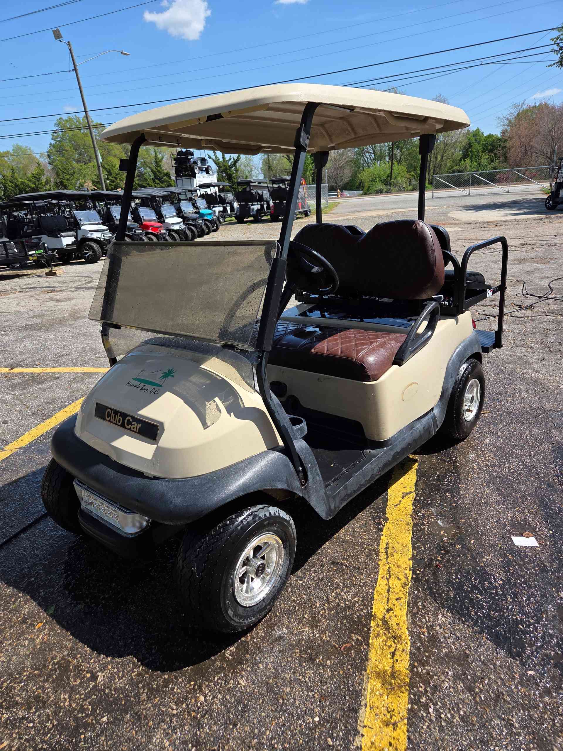 2015 Club Car Precedent Golf Cart in Beige
