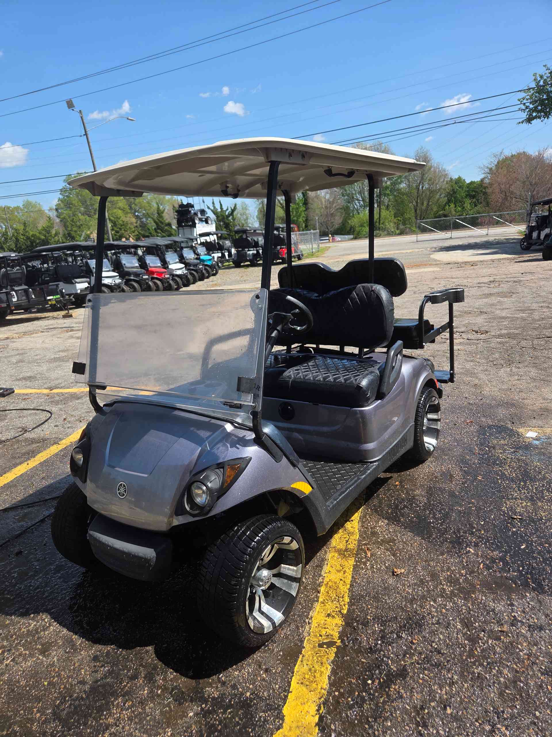 2015 Yamaha G29 Golf Cart in Gray